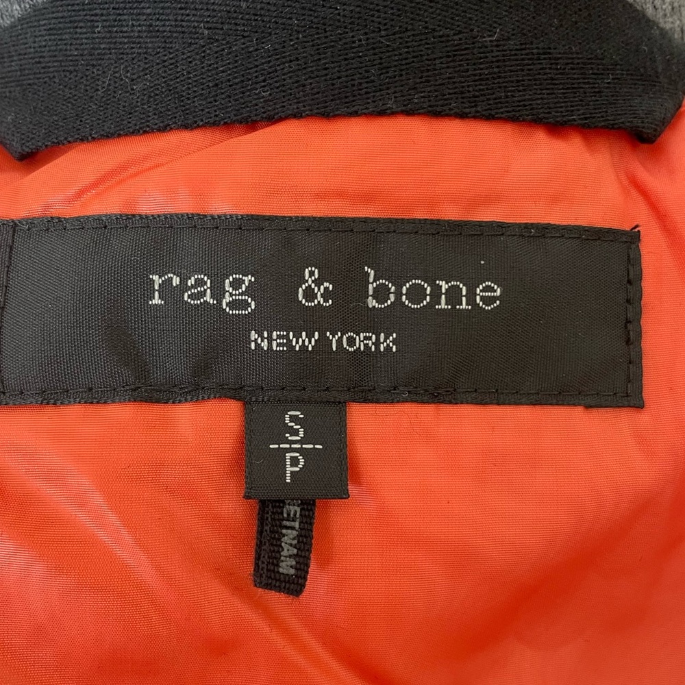 💙 Authentic Rag & Bone Manston Bomber Jacket. - Picture 7 of 8